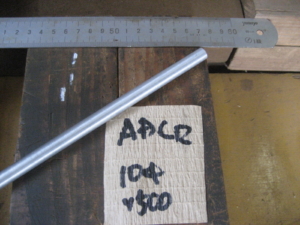 ADC12　直径10mm×長さ500mm